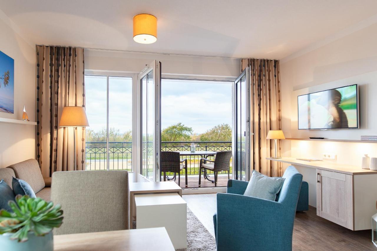 Aparthotel Waterkant Suites 2-Raum Fewo Am Meer Mit Spa Börgerende-Rethwisch الغرفة الصورة